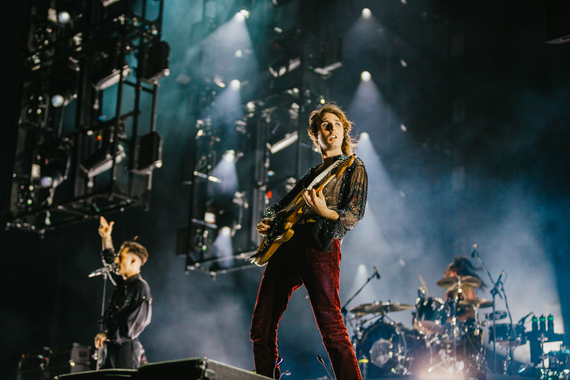 Måneskin offer a fearsome reminder of just how giddy and unifying rock & roll extravagance can be at Mad Cool 2024