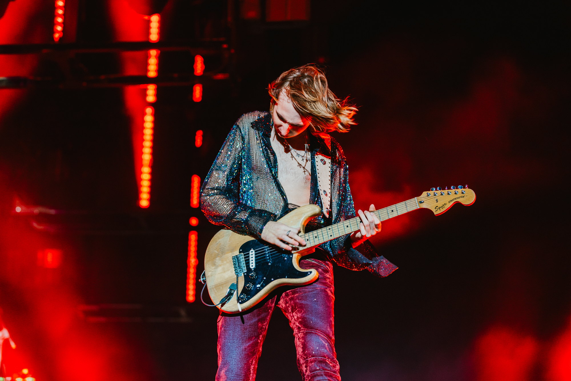 Måneskin offer a fearsome reminder of just how giddy and unifying rock & roll extravagance can be at Mad Cool 2024